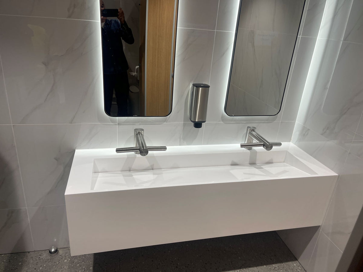 Case Study: Custom Solid Surface Ramp Basin for McDonald's New Zealand