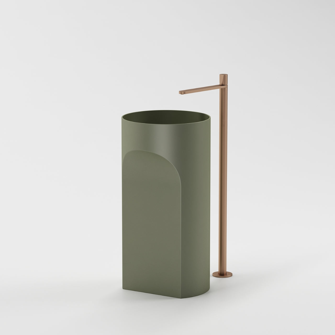 Unique Freestanding Pedestal Basin 450mm - CSB90A