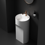 Unique Freestanding Pedestal Basin with Taphole 450mm - CSB90B