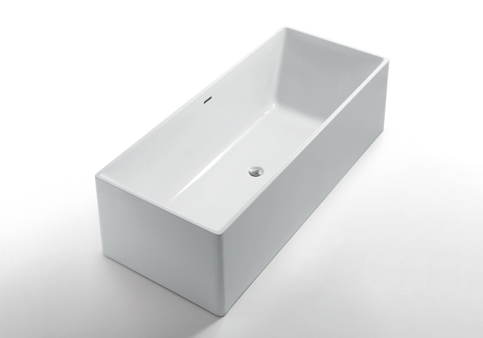 Newark 1700 - Freestanding Rectangle Acrylic Bath