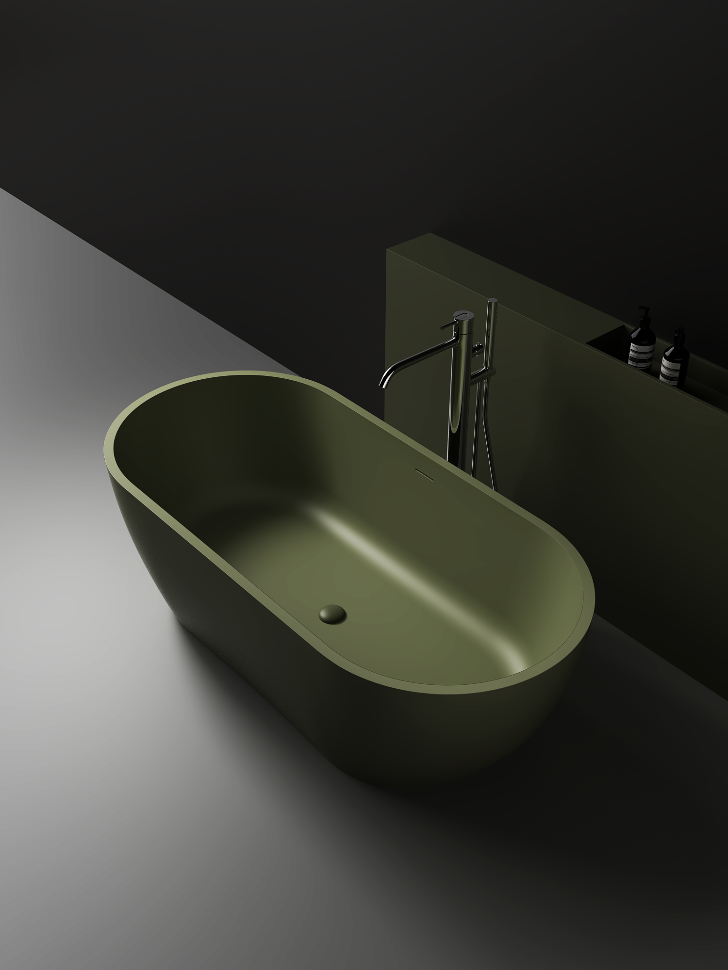 Justina Classic Stone Bath - Popular Design - 1700mm - ST12 1700