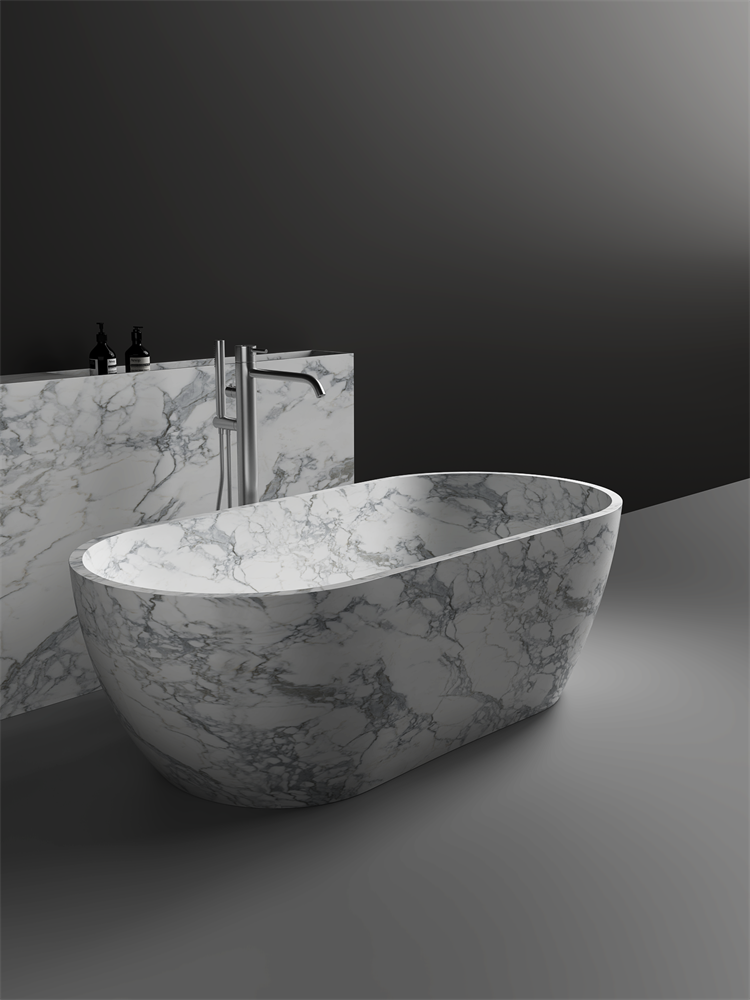 Justina Classic Stone Bath - Popular Design - 1700mm - ST12 1700