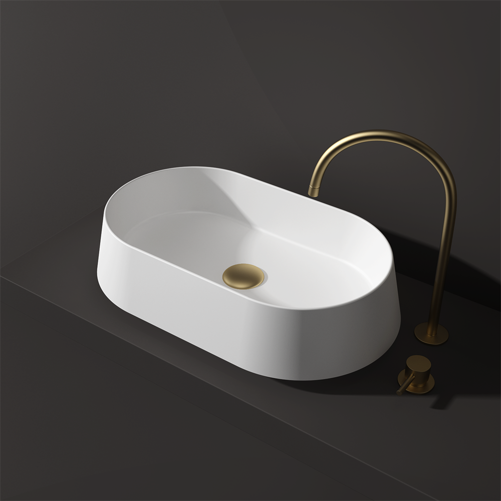 Unique benchtop basin - 595mm - STB80-1 - Various Colours