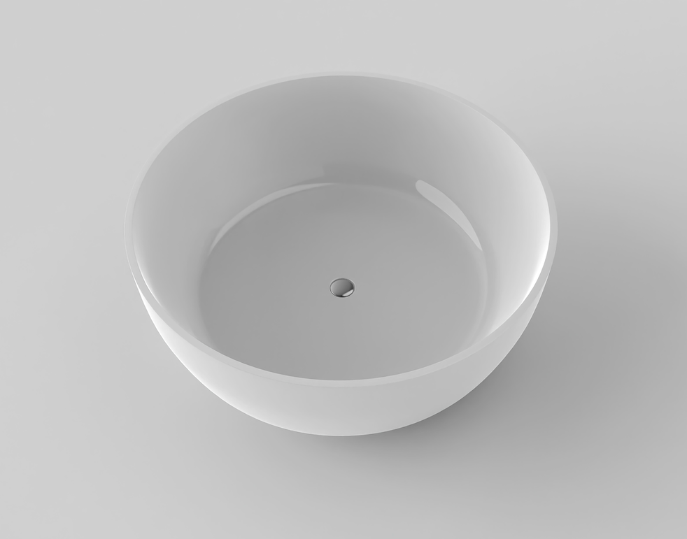 Panama 1400- Freestanding Round Bath Acrylic