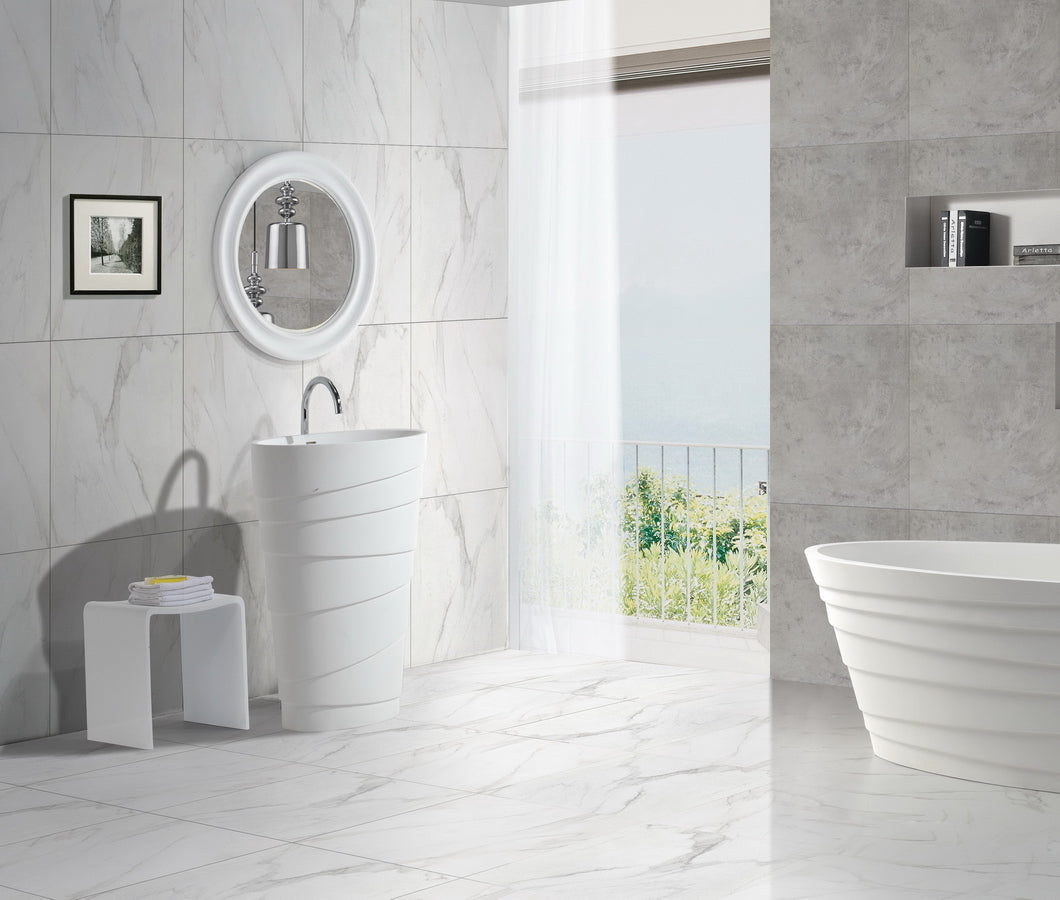 Hugi Feature Basin - Patterned - 890mm - B1398