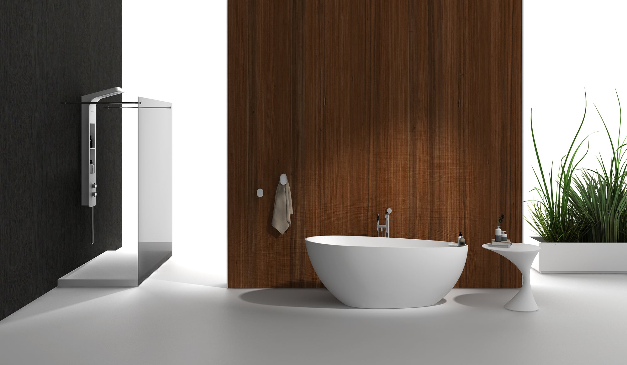 Gia Unique Egg Shaped Bath - 1600mm - G65177
