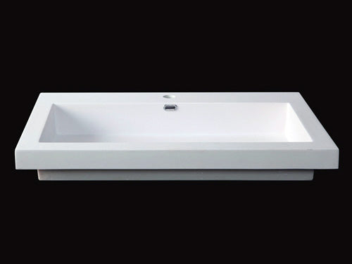 countertop undermount stone basin