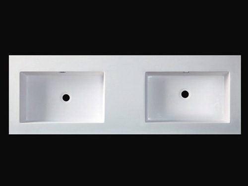stone double basin