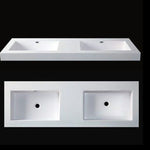Toka Lite Large Double Benchtop Basin - 1380mm - CSB49