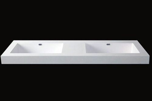 stone double basin