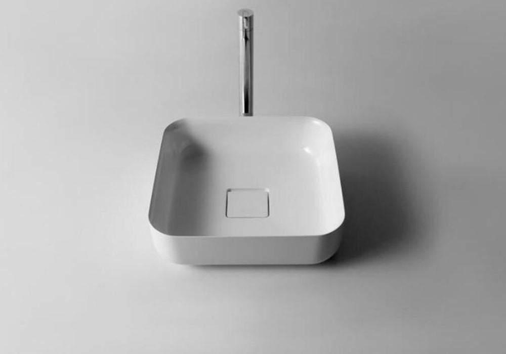 Toka Lite Fine Edged Basin - Square Shaped - 400mm - CSB60-400