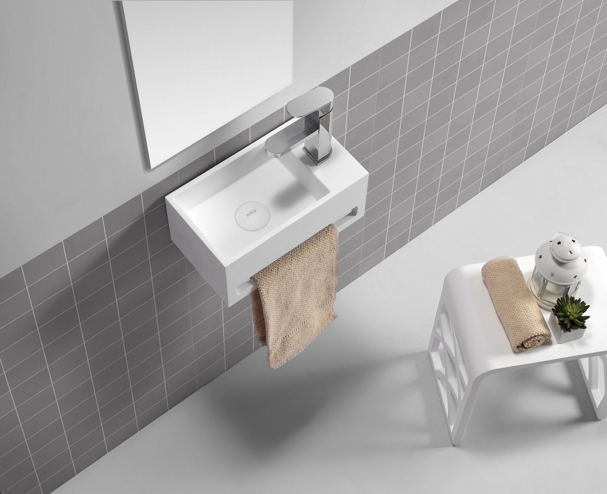 Powder Room Basin - 355mm - B1105-B