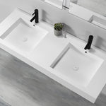 Double Square Bowl Basin - 1500mm - B1122