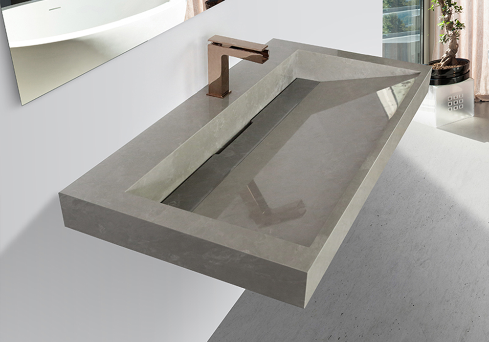 Marble Ramp Basin 900mm - BUVS900