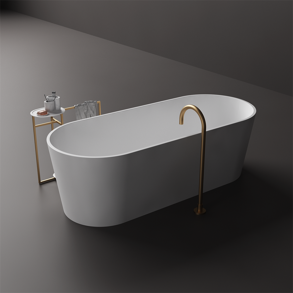 Toka Lite Rosetta High Sided Stone Bath - 1700mm - ST01 1700
