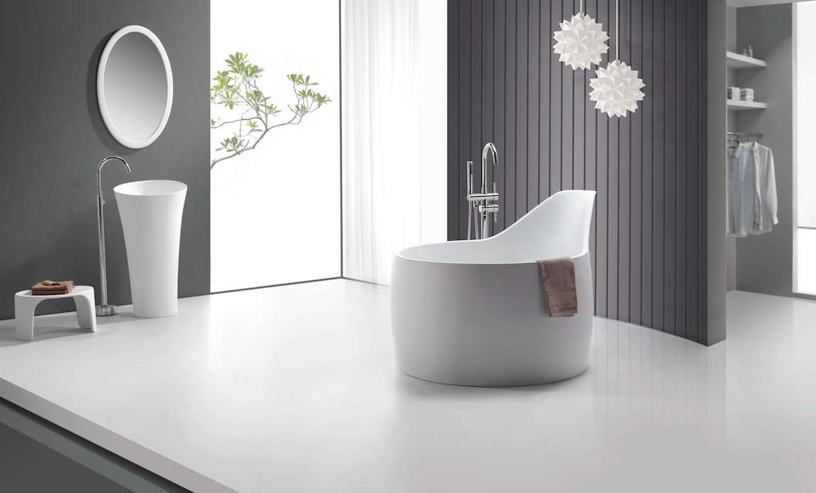 Hugi Japanese Inspired Soak Tub - 1300mm - B070