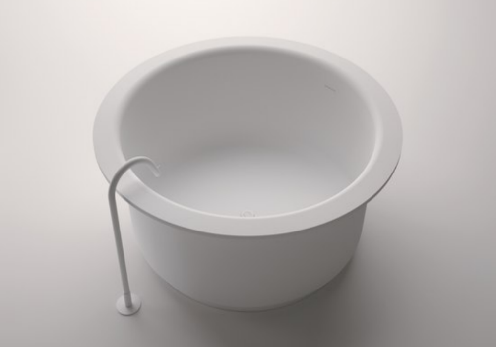 Hugi Round Stone Bath - 1100mm - B108 1100mm