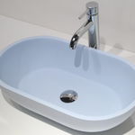 Hugi Sky Blue Stone Basin - 560mm - B1312