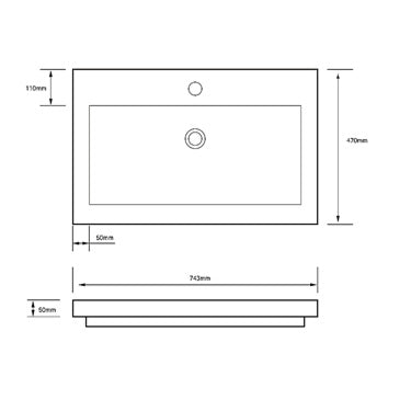 architect design countertop undermount stone basin