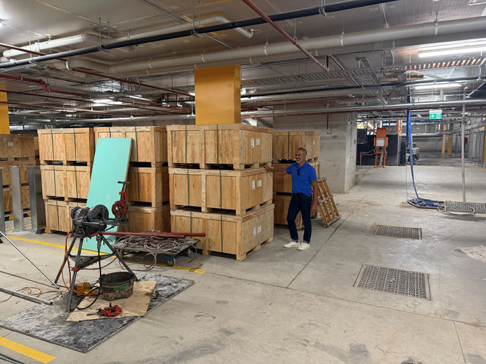 Ashbury Terraces Sydney x Stonebaths Site Visit