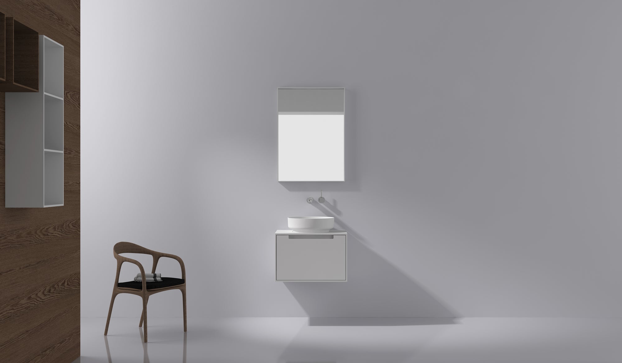 Wall Hung Vanity & Basin - 600mm - G38576/2968