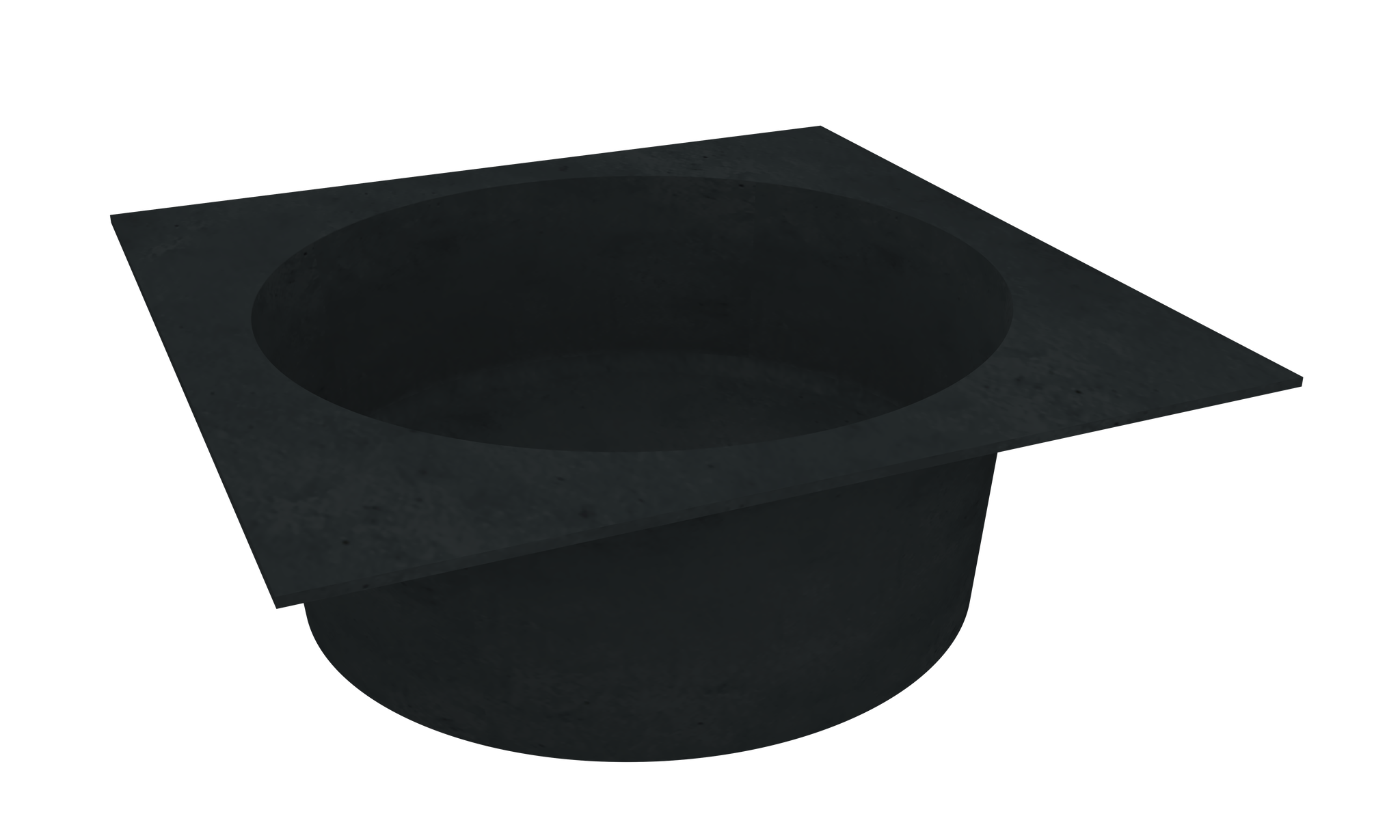 Azzio Outdoor Round Bath - 1700 - TC6046A