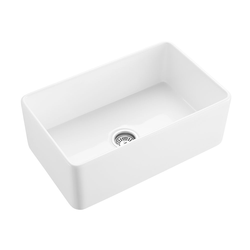 Traditional Fireclay Butlers Sink Oversized White 758mm - TK3018