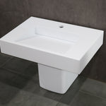 The Ramp Junior 100 Basin 700mm Wall Hung Stone Basin