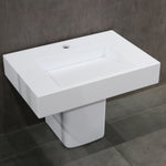 The Ramp Junior 100 Basin 700mm Wall Hung Stone Basin