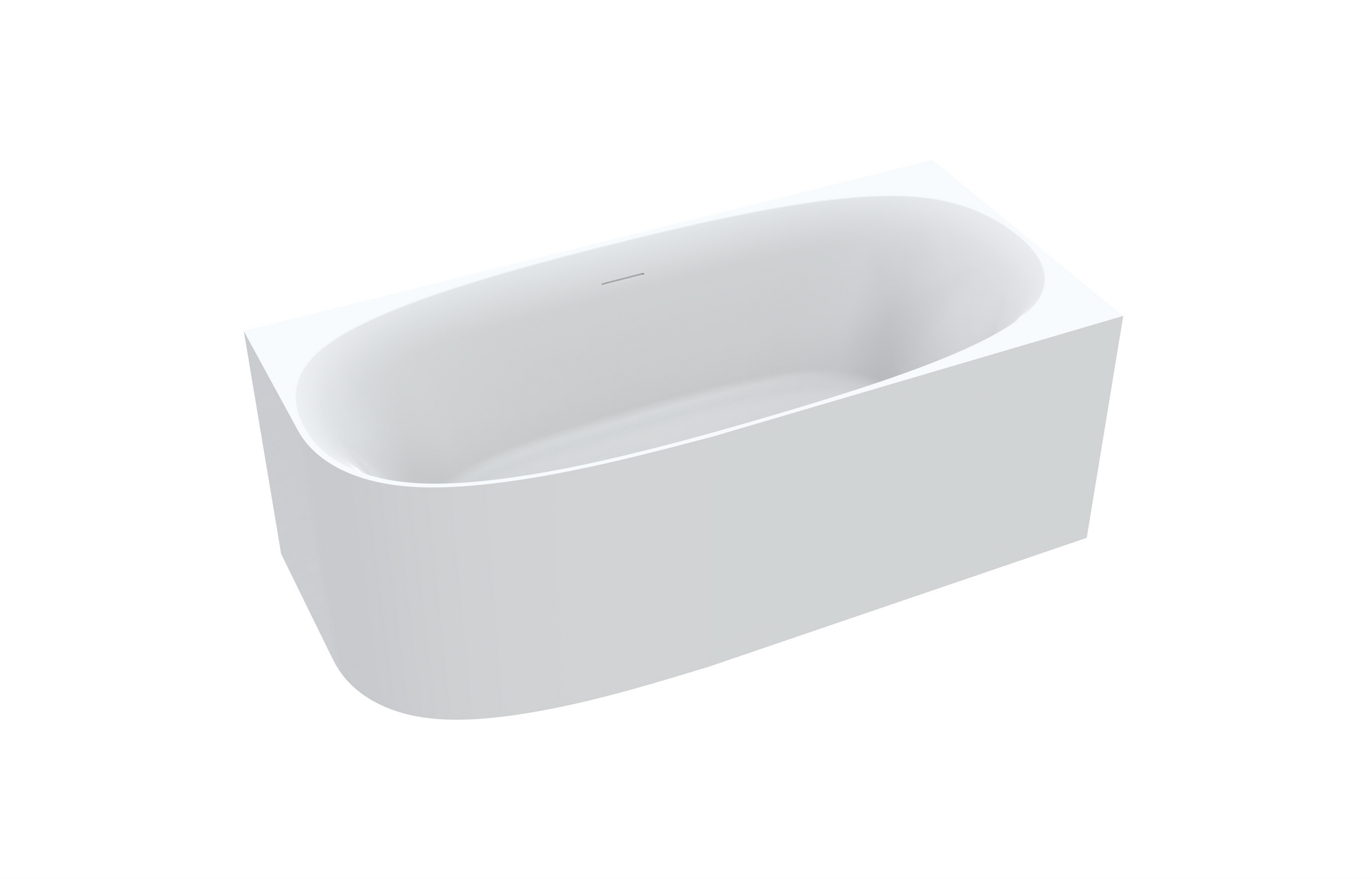 Alvina right back-to-wall corner 1600mm - Ov-8033 1600