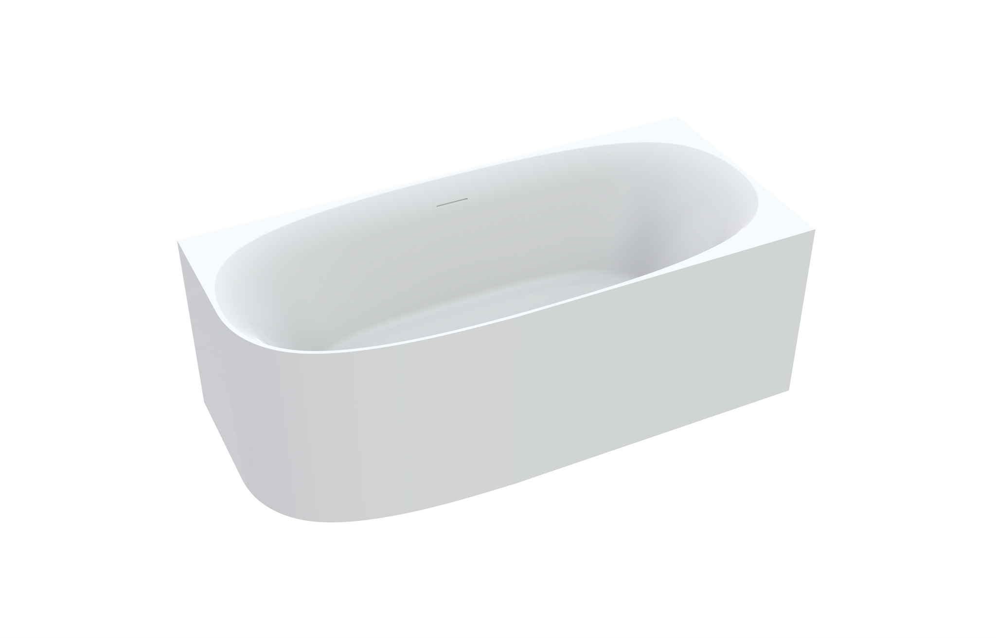 Alvina right back-to-wall corner 1600mm - Ov-8033 1600
