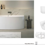 Ovola Solid Surface Baths. Stonebaths.
