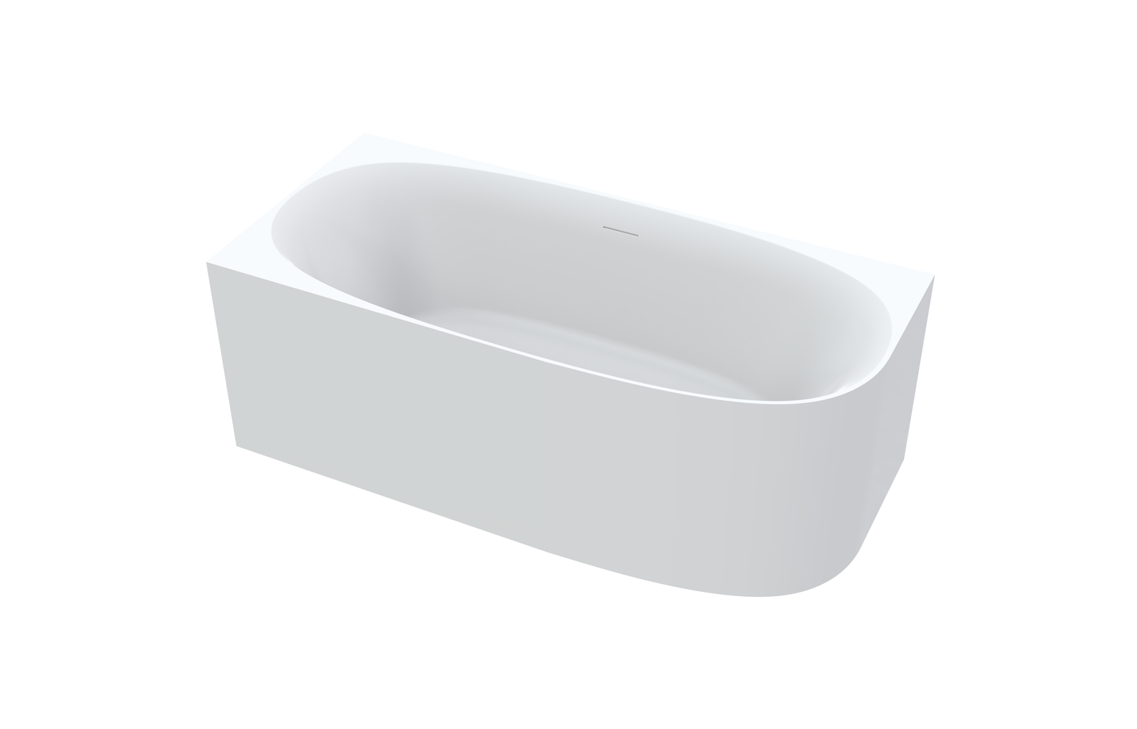 Alvina left back-to-wall corner 1600mm - LBW Ov-8033 1600
