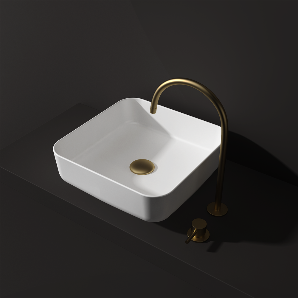 Square Slimline Basin - 400mm - B2 Various Colours