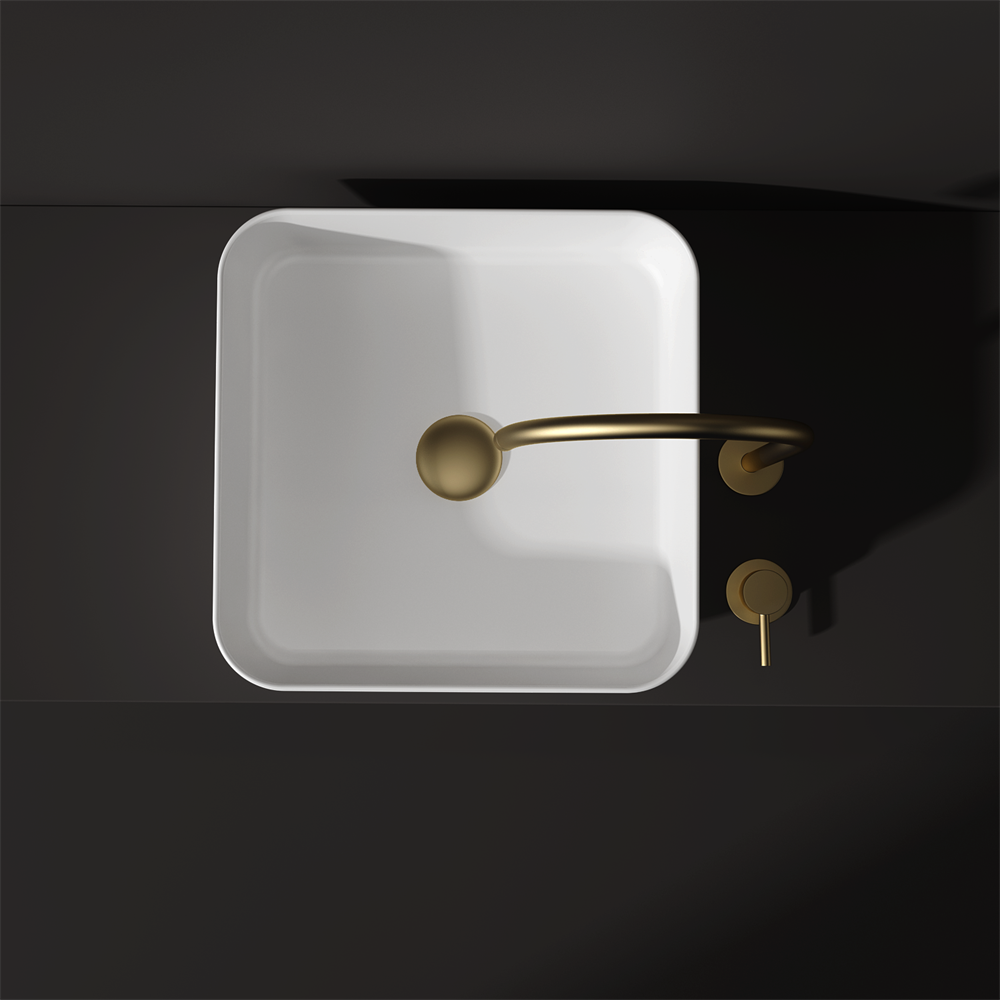 Square Slimline Basin - 400mm - B2 Various Colours