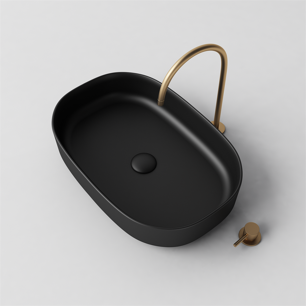 Oval Slimline Basin - 595mm - B4 Various Colours