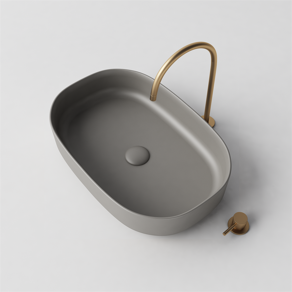 Oval Slimline Basin - 595mm - B4 Various Colours