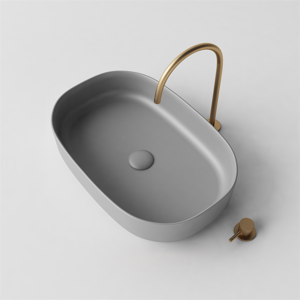 Oval Slimline Basin - 595mm - B4 Various Colours