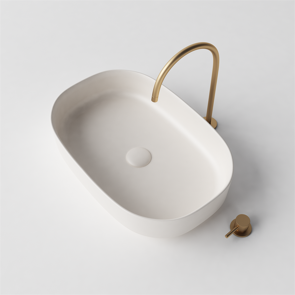 Oval Slimline Basin - 595mm - B4 Various Colours