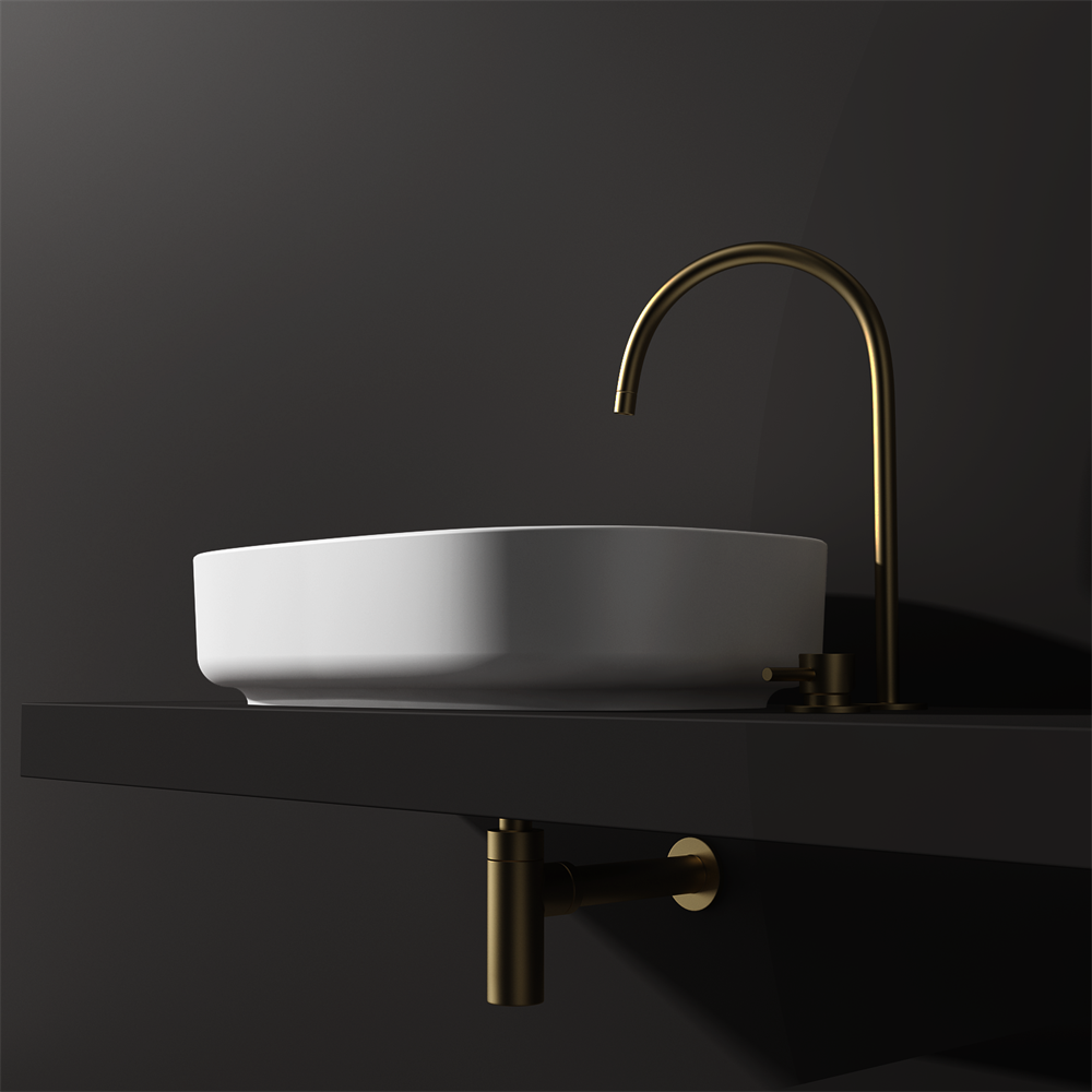 Oval Slimline Basin - 595mm - B4 Various Colours