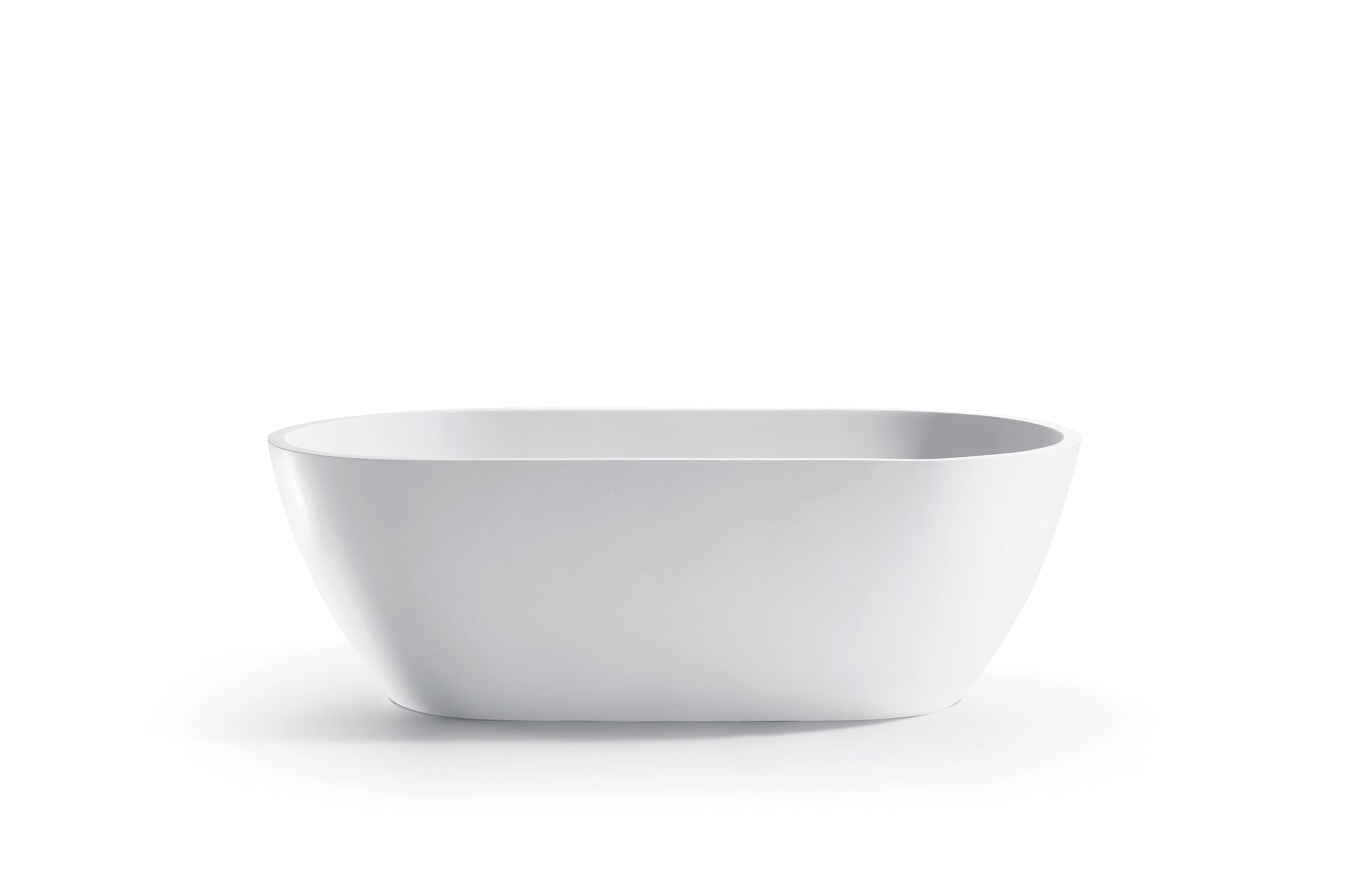 Bayely Classic Oval Bath - 1700mm - Matte White