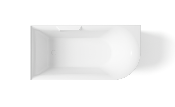 Kaha Acrylic Bathtub - 1700mm
