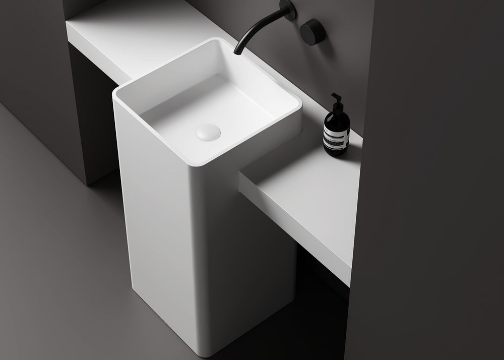 Tokalite Pedestal Basins. Stonebaths