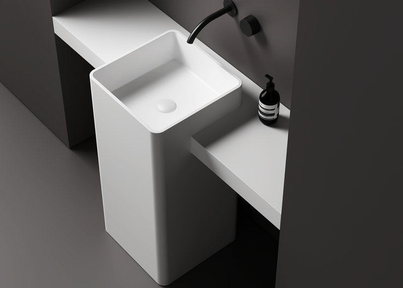 Tokalite Pedestal Basins. Stonebaths