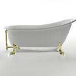Cardiff-B 1700 - Freestanding Clawfoot Acrylic Bath