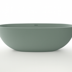 Cora Large Outdoor Stone Bath - 1800mm