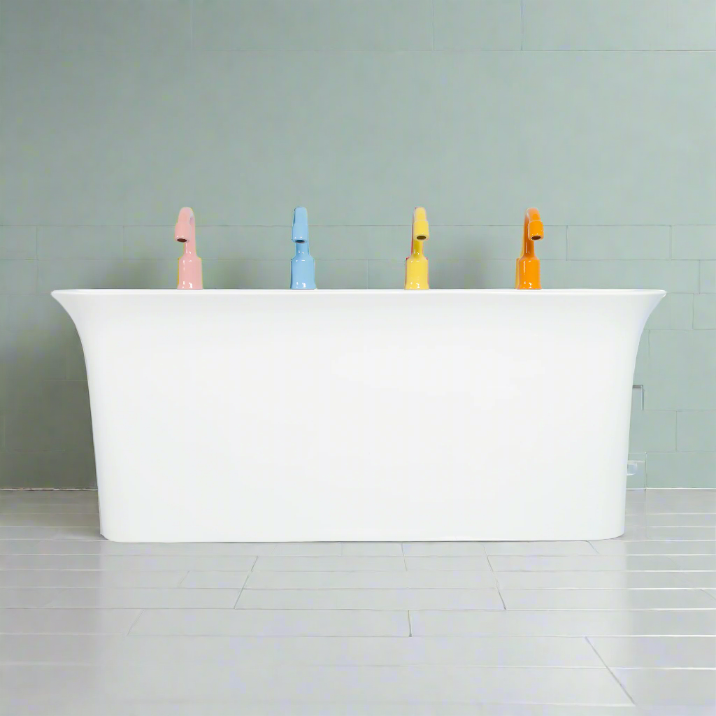Daisy Freestanding Wash Basin  WB5100-W  1500mm