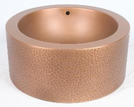 Over-Counter Copper Basin Round 406mm