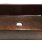 Copper Basin Rectangle 890mm
