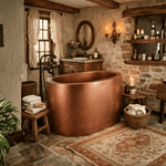 The Copper Bath Tub - Stonebaths Australia